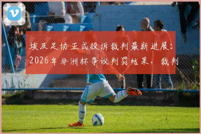 埃及足协正式投诉裁判最新进展:2026年非洲杯争议判罚结果,裁判后续执法资格或被取消